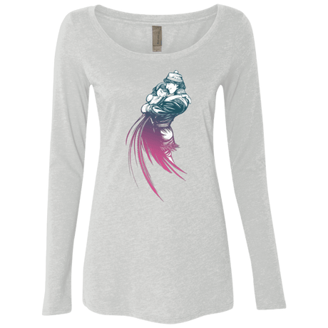 T-Shirts Heather White / Small Frozen Fantasy 2 Women's Triblend Long Sleeve Shirt