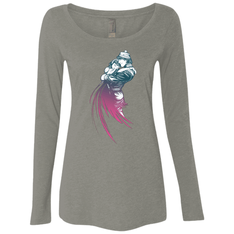 T-Shirts Venetian Grey / Small Frozen Fantasy 2 Women's Triblend Long Sleeve Shirt