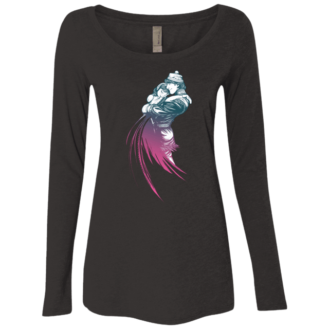 T-Shirts Vintage Black / Small Frozen Fantasy 2 Women's Triblend Long Sleeve Shirt