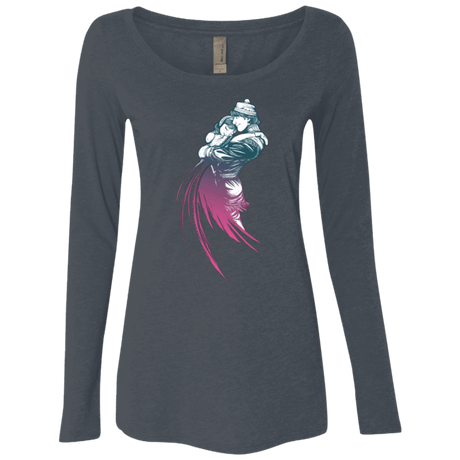 T-Shirts Vintage Navy / Small Frozen Fantasy 2 Women's Triblend Long Sleeve Shirt