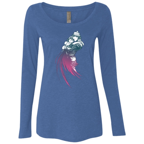 T-Shirts Vintage Royal / Small Frozen Fantasy 2 Women's Triblend Long Sleeve Shirt