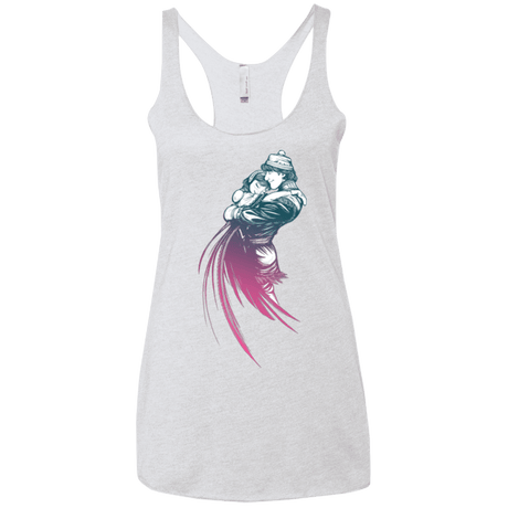 T-Shirts Heather White / X-Small Frozen Fantasy 2 Women's Triblend Racerback Tank
