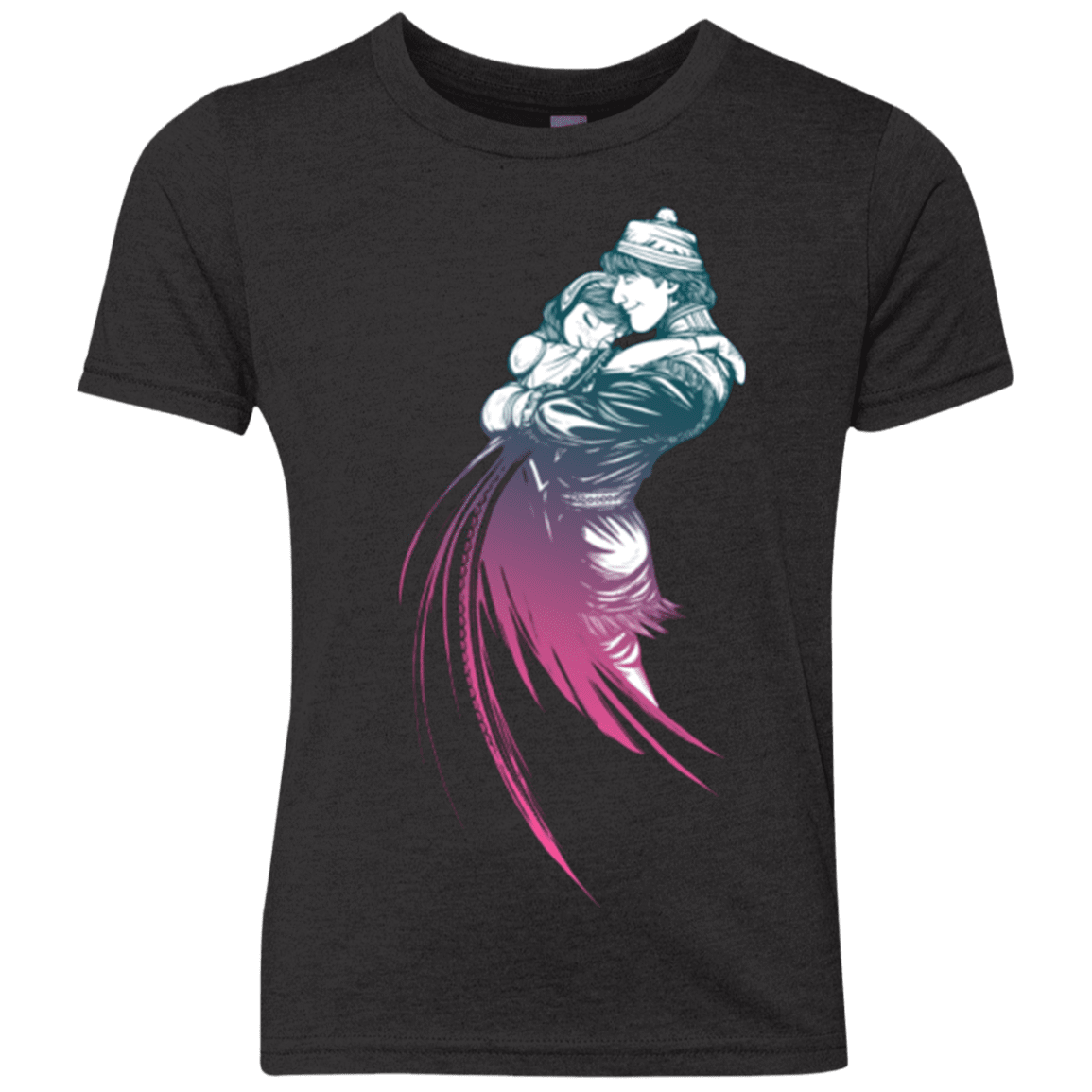 T-Shirts Vintage Black / YXS Frozen Fantasy 2 Youth Triblend T-Shirt