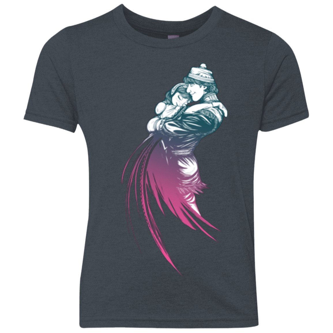 T-Shirts Vintage Navy / YXS Frozen Fantasy 2 Youth Triblend T-Shirt