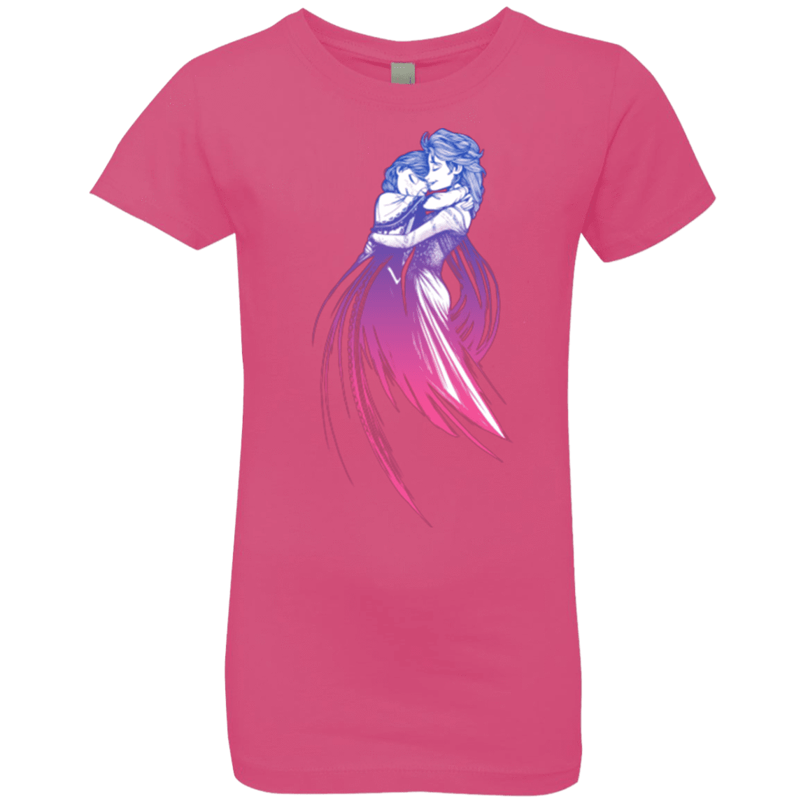 T-Shirts Hot Pink / YXS Frozen Fantasy 3 Girls Premium T-Shirt