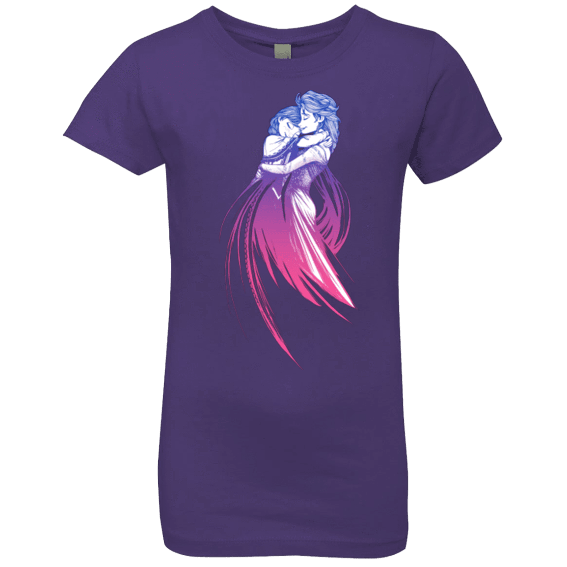 T-Shirts Purple Rush / YXS Frozen Fantasy 3 Girls Premium T-Shirt
