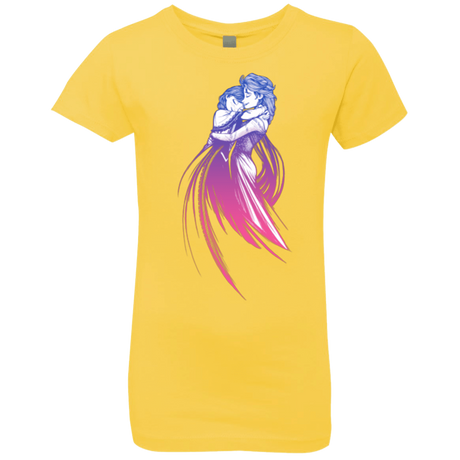T-Shirts Vibrant Yellow / YXS Frozen Fantasy 3 Girls Premium T-Shirt