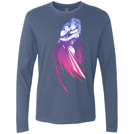 T-Shirts Indigo / Small Frozen Fantasy 3 Men's Premium Long Sleeve