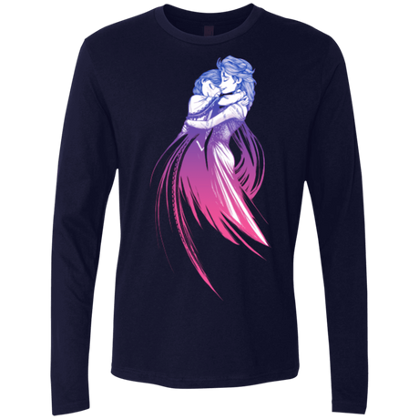 T-Shirts Midnight Navy / Small Frozen Fantasy 3 Men's Premium Long Sleeve