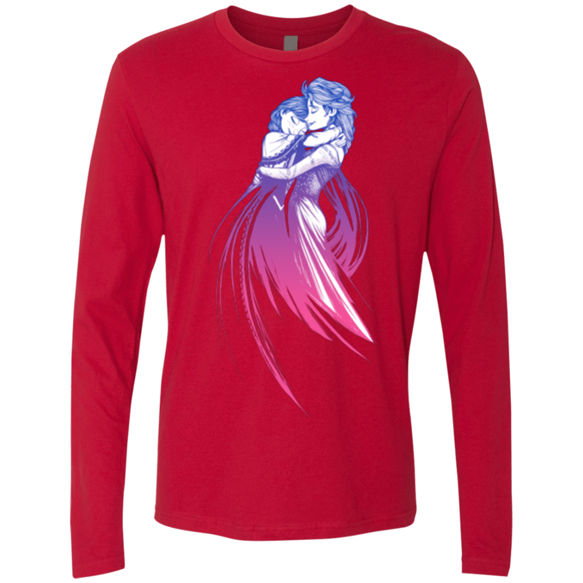 T-Shirts Red / Small Frozen Fantasy 3 Men's Premium Long Sleeve
