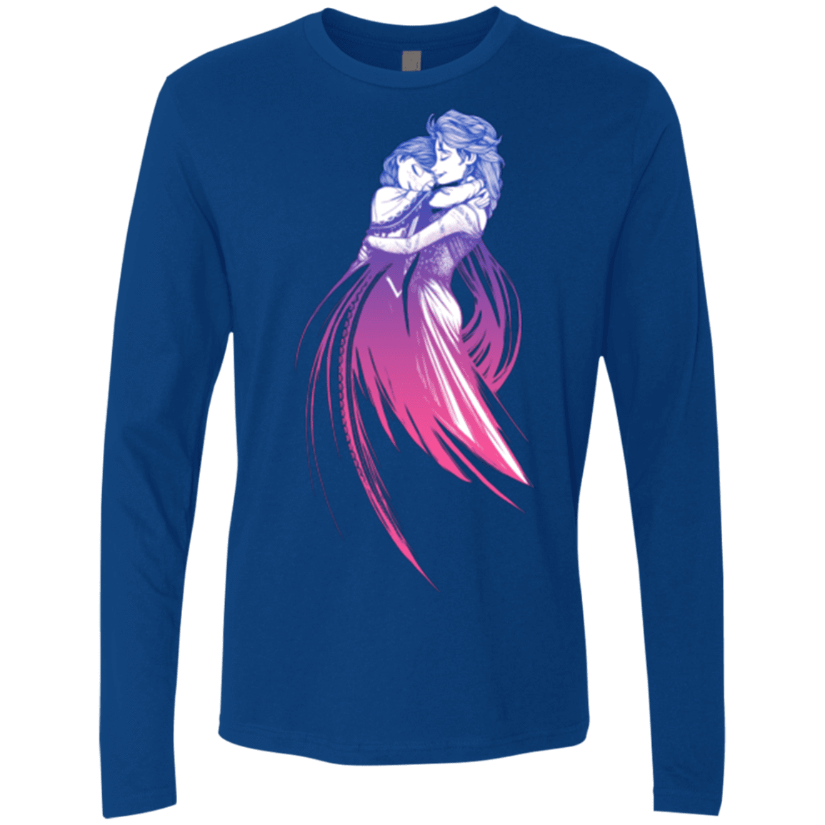 T-Shirts Royal / Small Frozen Fantasy 3 Men's Premium Long Sleeve