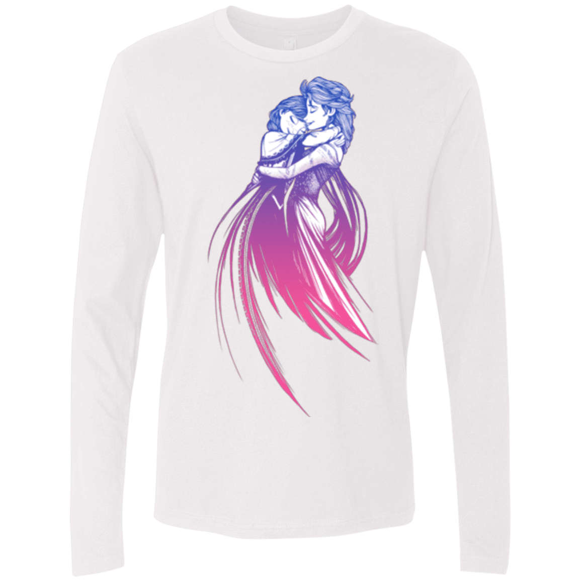 T-Shirts White / Small Frozen Fantasy 3 Men's Premium Long Sleeve
