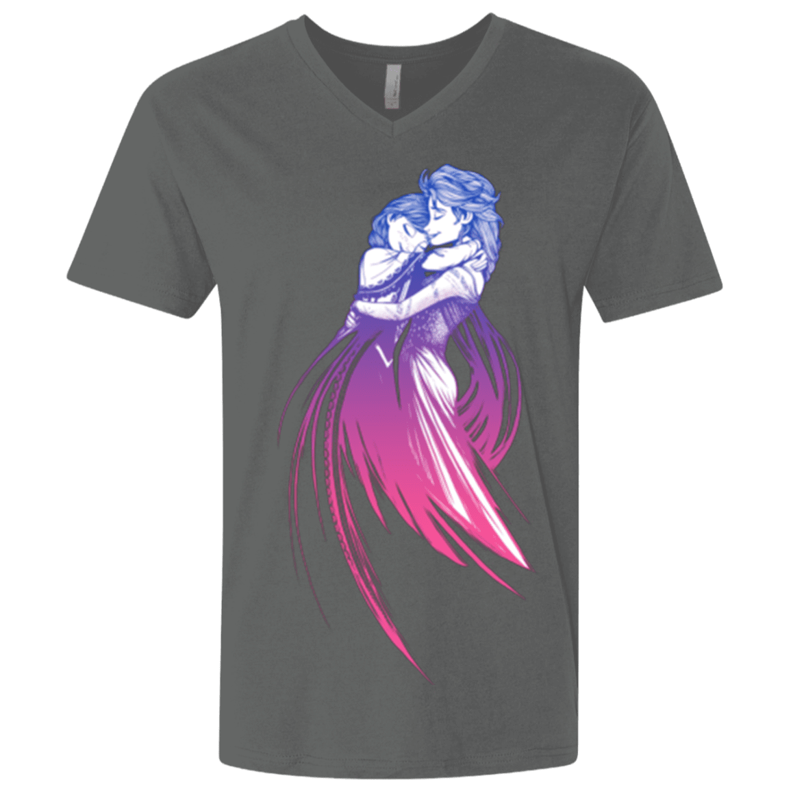 T-Shirts Heavy Metal / X-Small Frozen Fantasy 3 Men's Premium V-Neck