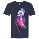 T-Shirts Midnight Navy / X-Small Frozen Fantasy 3 Men's Premium V-Neck