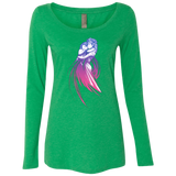 T-Shirts Envy / Small Frozen Fantasy 3 Women's Triblend Long Sleeve Shirt