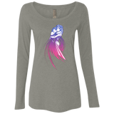 T-Shirts Venetian Grey / Small Frozen Fantasy 3 Women's Triblend Long Sleeve Shirt