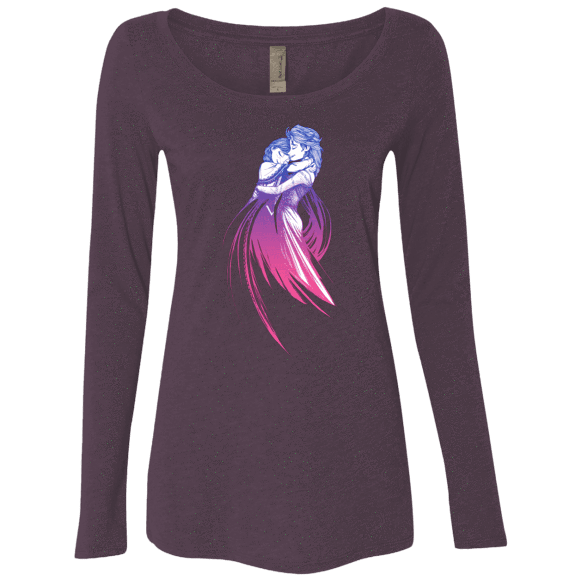 T-Shirts Vintage Purple / Small Frozen Fantasy 3 Women's Triblend Long Sleeve Shirt