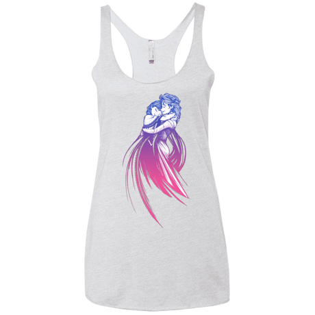 T-Shirts Heather White / X-Small Frozen Fantasy 3 Women's Triblend Racerback Tank