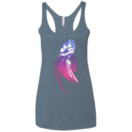 T-Shirts Indigo / X-Small Frozen Fantasy 3 Women's Triblend Racerback Tank