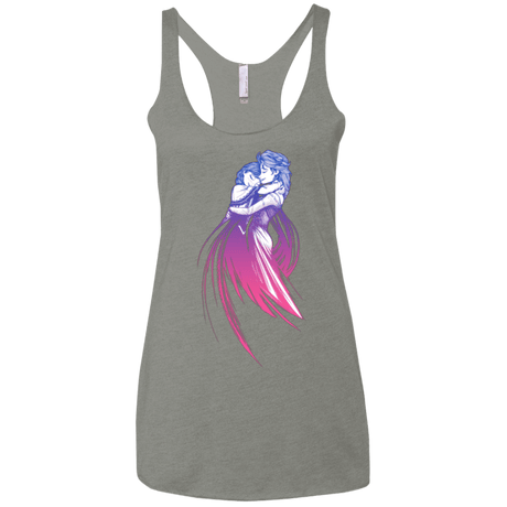 T-Shirts Venetian Grey / X-Small Frozen Fantasy 3 Women's Triblend Racerback Tank