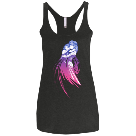 T-Shirts Vintage Black / X-Small Frozen Fantasy 3 Women's Triblend Racerback Tank