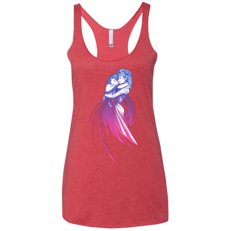 T-Shirts Vintage Red / X-Small Frozen Fantasy 3 Women's Triblend Racerback Tank