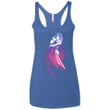 T-Shirts Vintage Royal / X-Small Frozen Fantasy 3 Women's Triblend Racerback Tank
