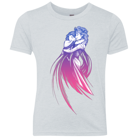 T-Shirts Heather White / YXS Frozen Fantasy 3 Youth Triblend T-Shirt