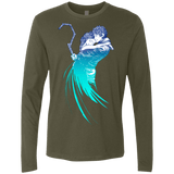 T-Shirts Military Green / Small Frozen Fantasy Men's Premium Long Sleeve