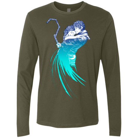 T-Shirts Military Green / Small Frozen Fantasy Men's Premium Long Sleeve