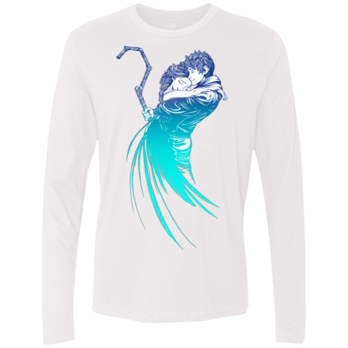 T-Shirts White / Small Frozen Fantasy Men's Premium Long Sleeve