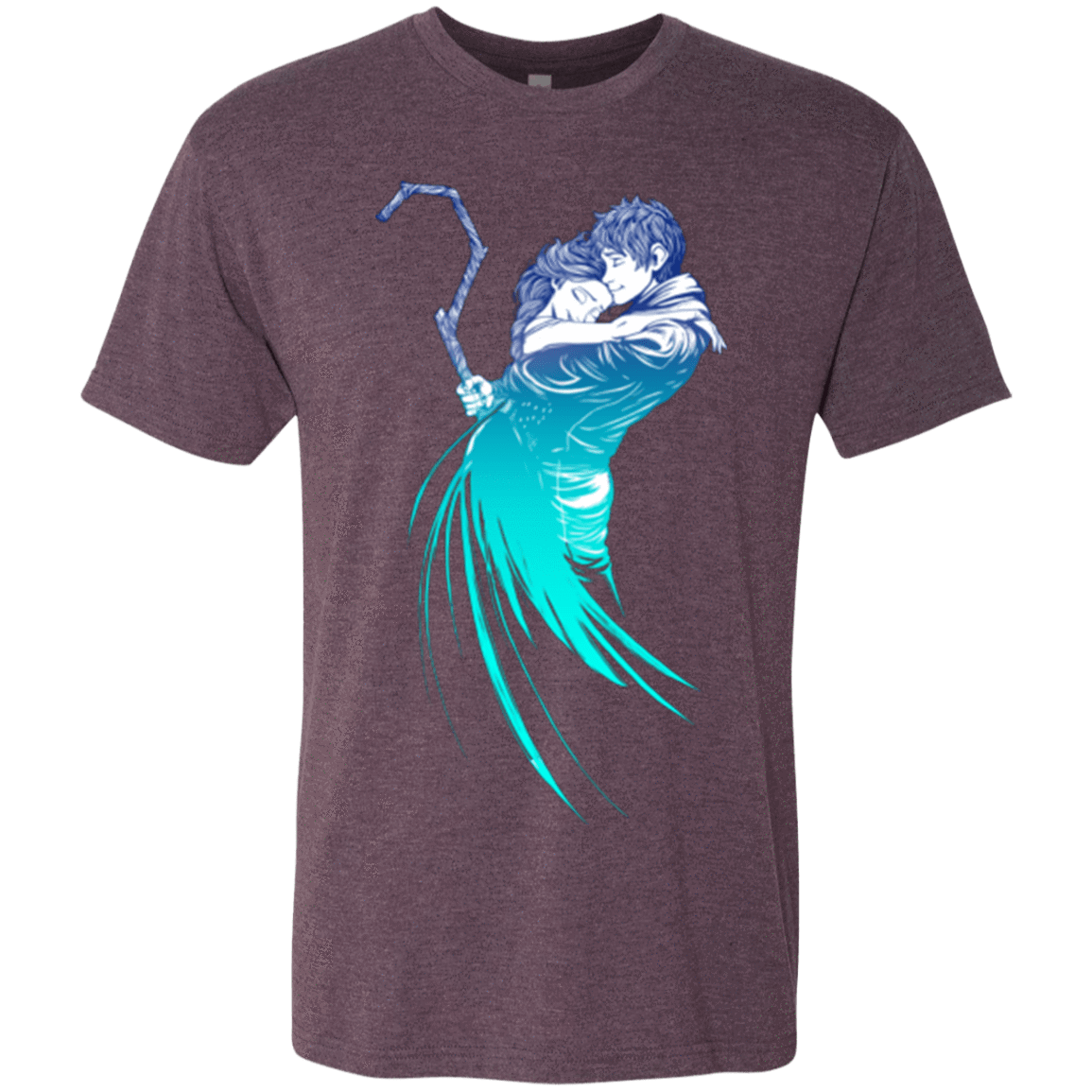 T-Shirts Vintage Purple / Small Frozen Fantasy Men's Triblend T-Shirt