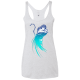 T-Shirts Heather White / X-Small Frozen Fantasy Women's Triblend Racerback Tank