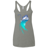 T-Shirts Venetian Grey / X-Small Frozen Fantasy Women's Triblend Racerback Tank