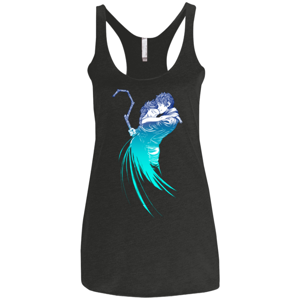 T-Shirts Vintage Black / X-Small Frozen Fantasy Women's Triblend Racerback Tank