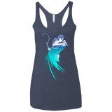 T-Shirts Vintage Navy / X-Small Frozen Fantasy Women's Triblend Racerback Tank