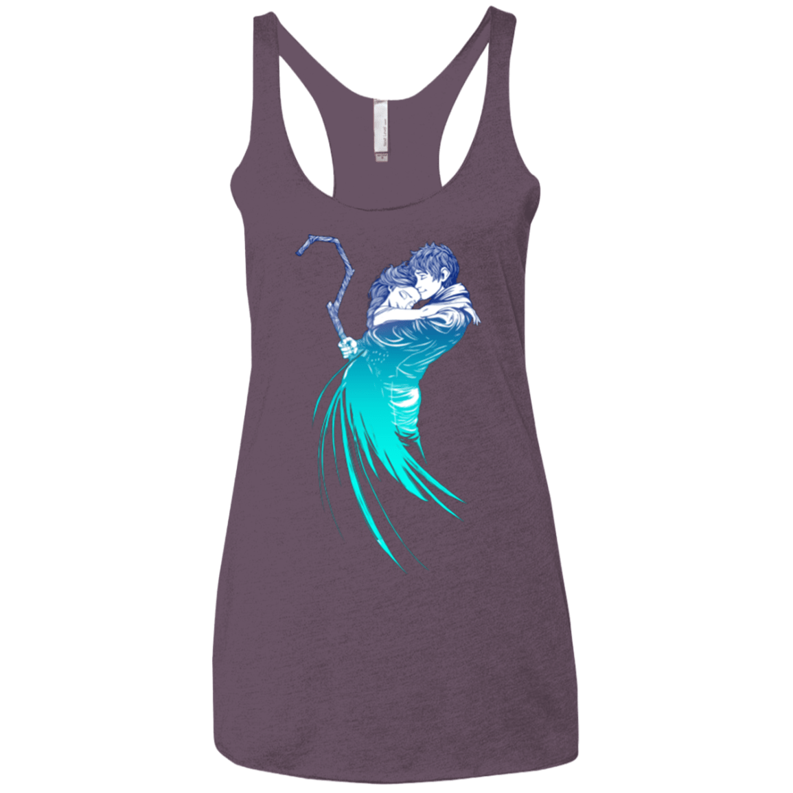 T-Shirts Vintage Purple / X-Small Frozen Fantasy Women's Triblend Racerback Tank