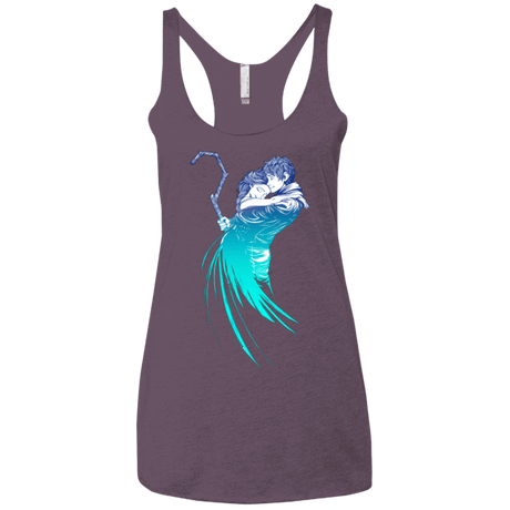 T-Shirts Vintage Purple / X-Small Frozen Fantasy Women's Triblend Racerback Tank