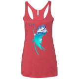 T-Shirts Vintage Red / X-Small Frozen Fantasy Women's Triblend Racerback Tank