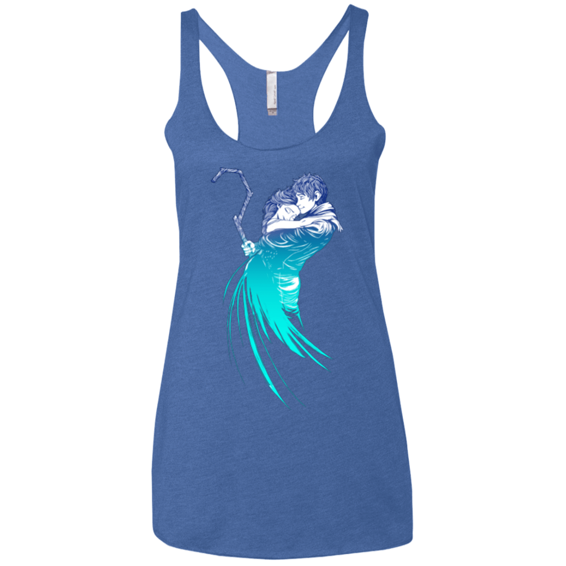 T-Shirts Vintage Royal / X-Small Frozen Fantasy Women's Triblend Racerback Tank