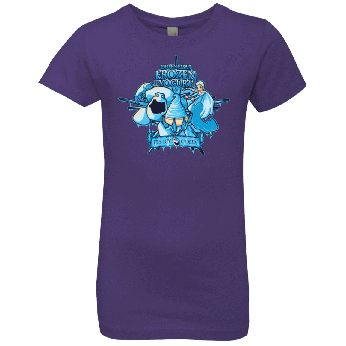 T-Shirts Purple Rush / YXS FROZEN YOGURT Girls Premium T-Shirt