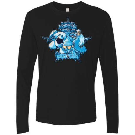 T-Shirts Black / Small FROZEN YOGURT Men's Premium Long Sleeve