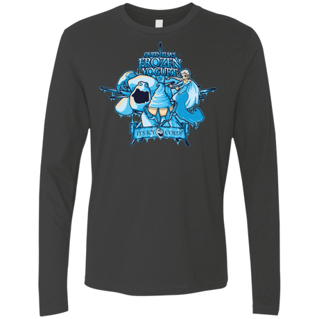T-Shirts Heavy Metal / Small FROZEN YOGURT Men's Premium Long Sleeve