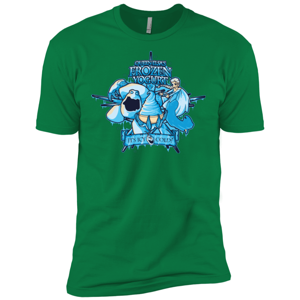 T-Shirts Kelly Green / X-Small FROZEN YOGURT Men's Premium T-Shirt