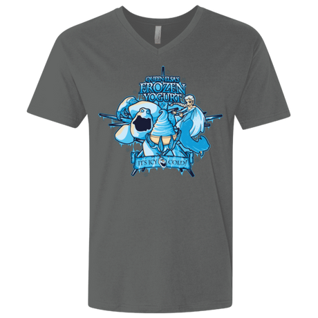 T-Shirts Heavy Metal / X-Small FROZEN YOGURT Men's Premium V-Neck