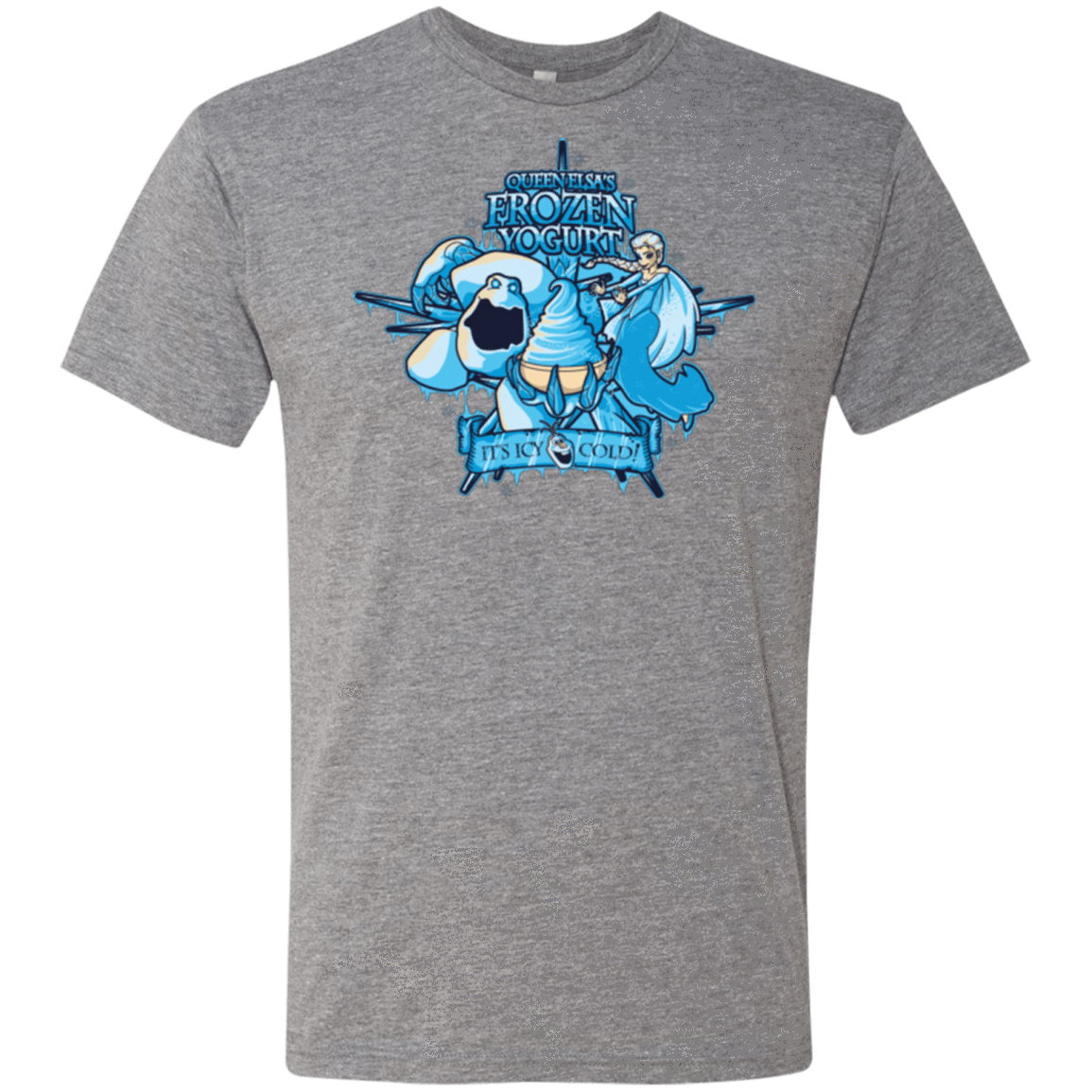 T-Shirts Premium Heather / Small FROZEN YOGURT Men's Triblend T-Shirt