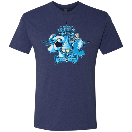 T-Shirts Vintage Navy / Small FROZEN YOGURT Men's Triblend T-Shirt