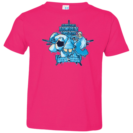T-Shirts Hot Pink / 2T FROZEN YOGURT Toddler Premium T-Shirt