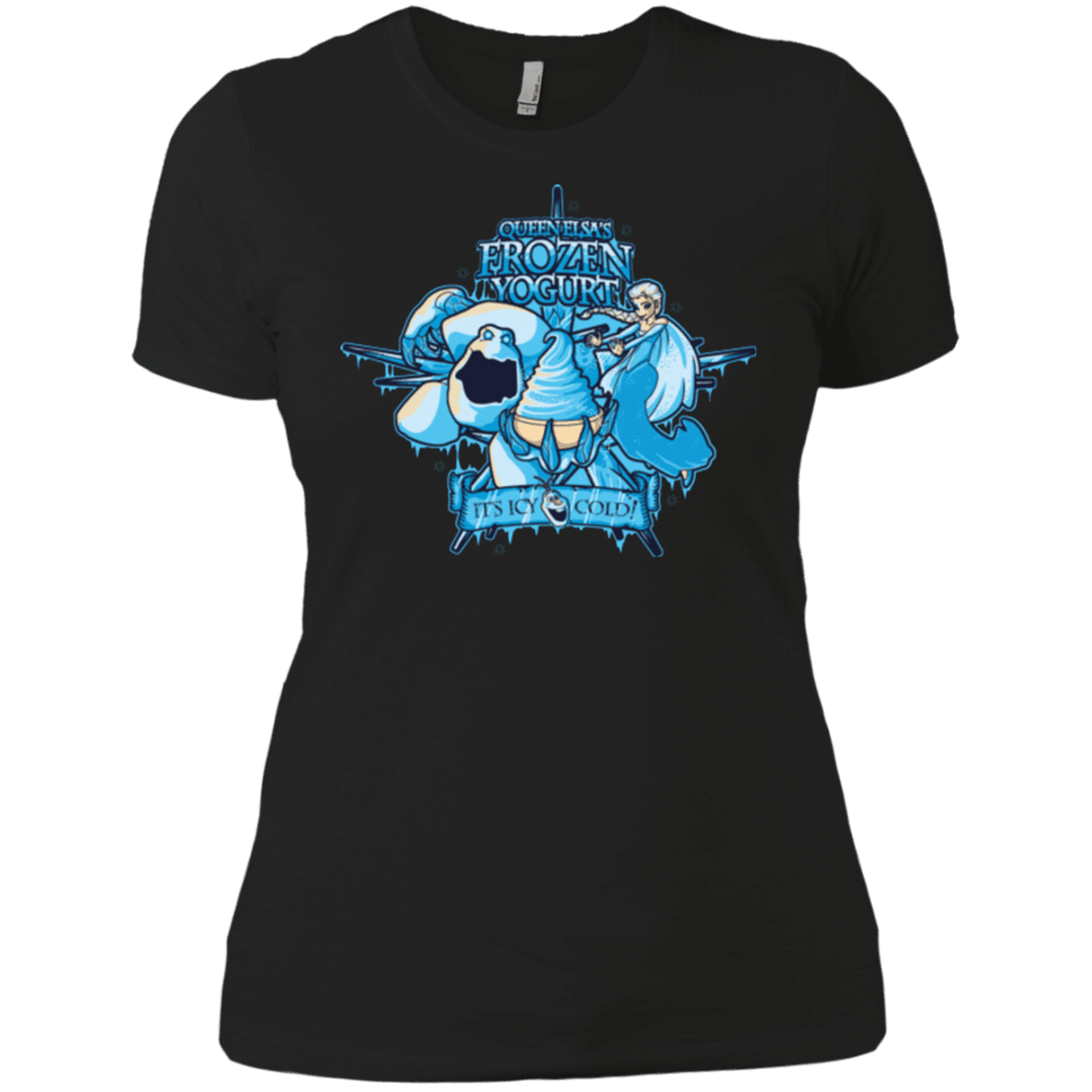 T-Shirts Black / X-Small FROZEN YOGURT Women's Premium T-Shirt