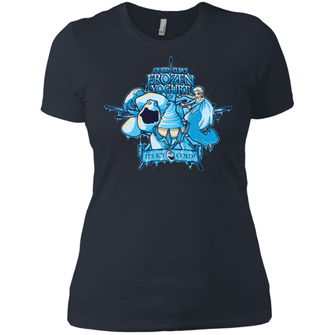 T-Shirts Indigo / X-Small FROZEN YOGURT Women's Premium T-Shirt